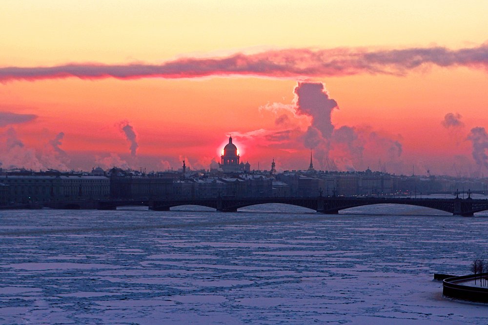 Зима в Петербурге
