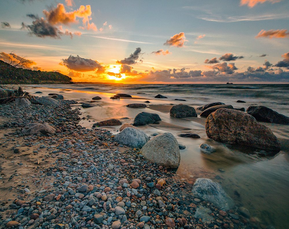 Закат на Балтике