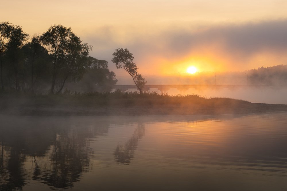 Рассвет в начале лета
