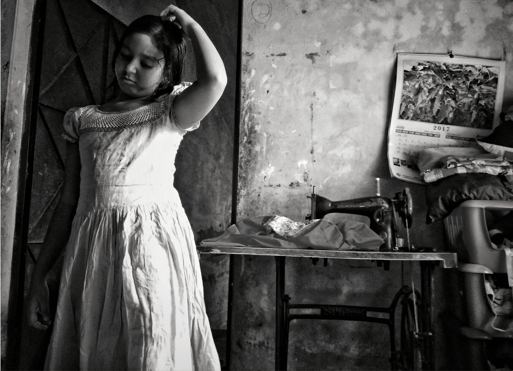 tensed for something