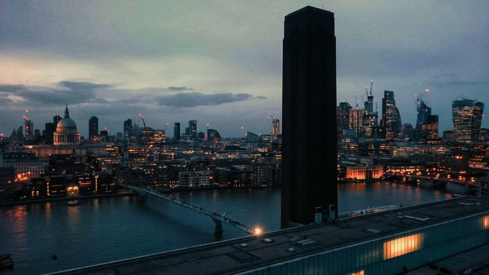 Лондон в ночи