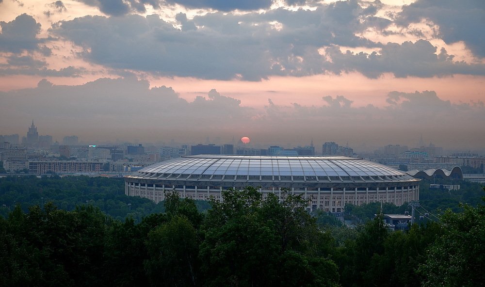 Рассвет на Москвой