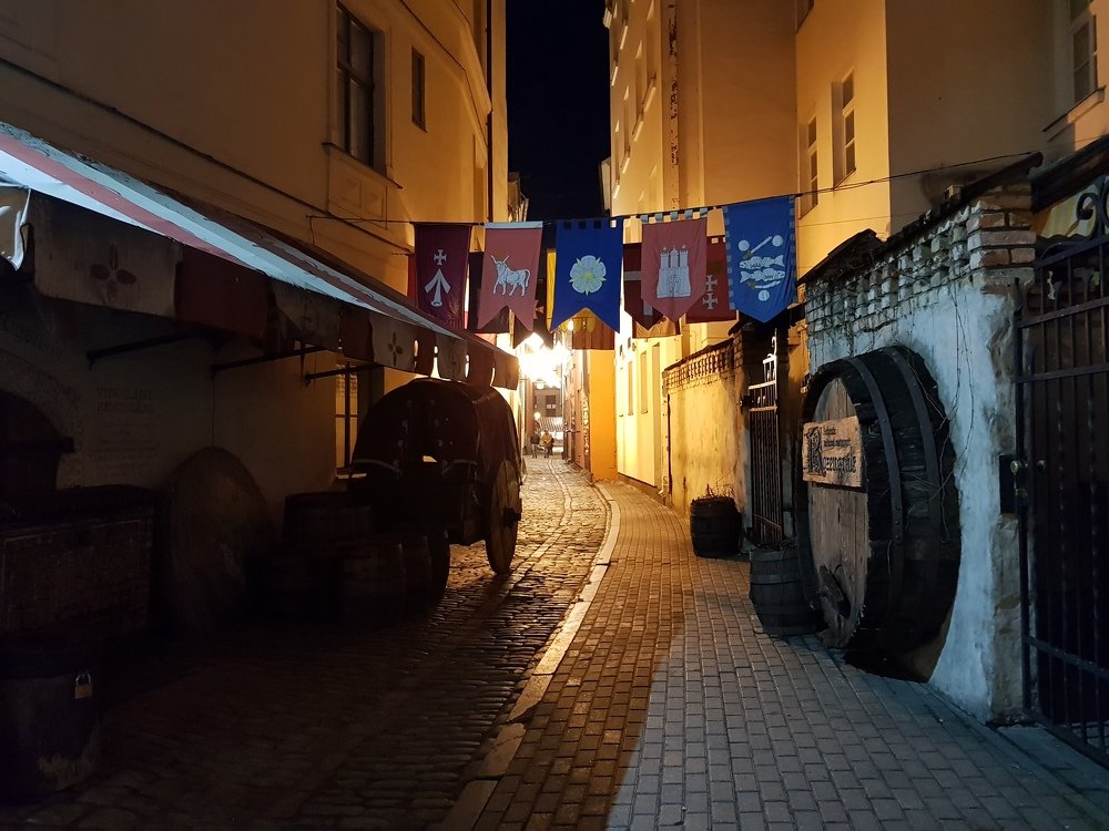 Ночная Рига