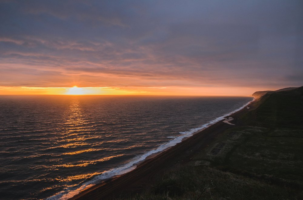 Закат. Сахалин
