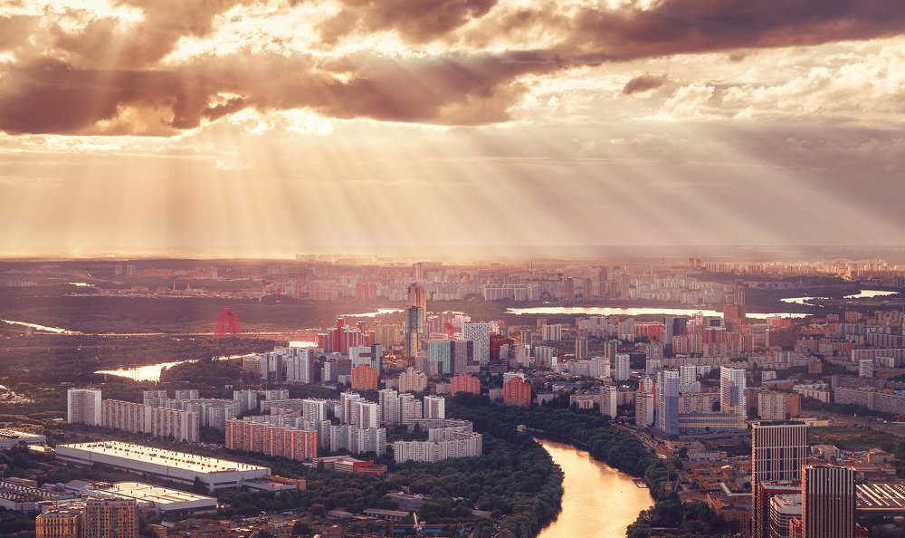 Вид на Москву