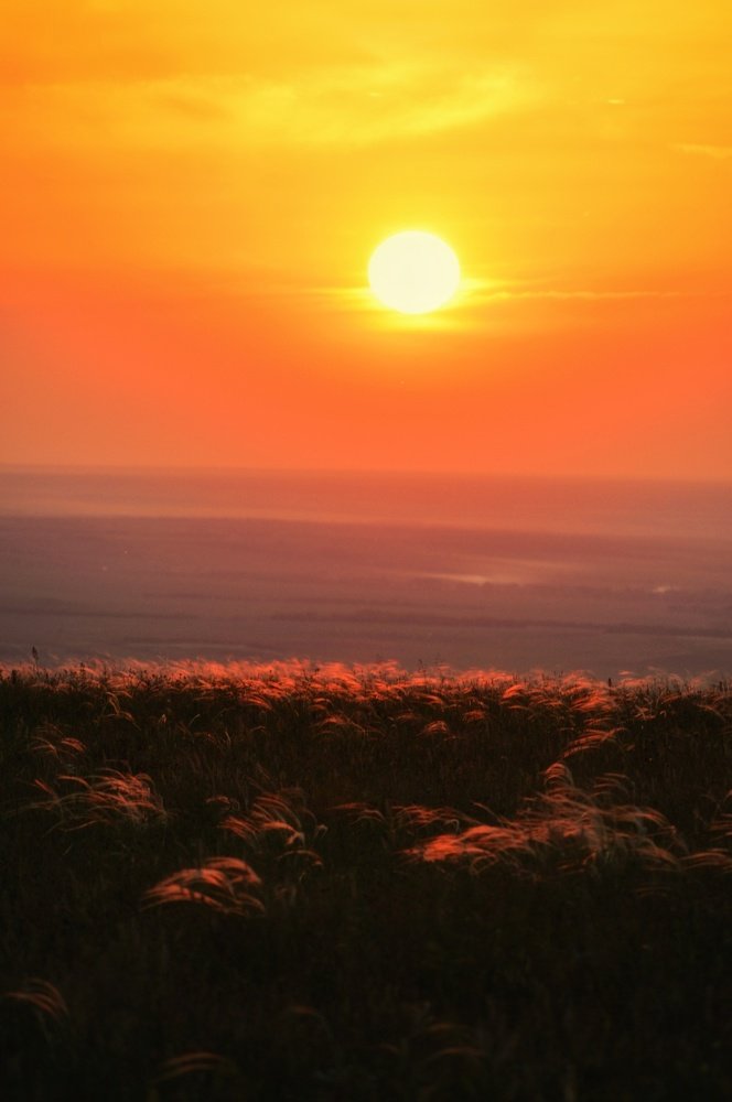 Закат над долиной