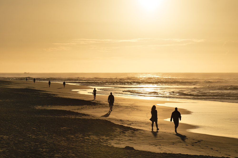 Walk in the morning.