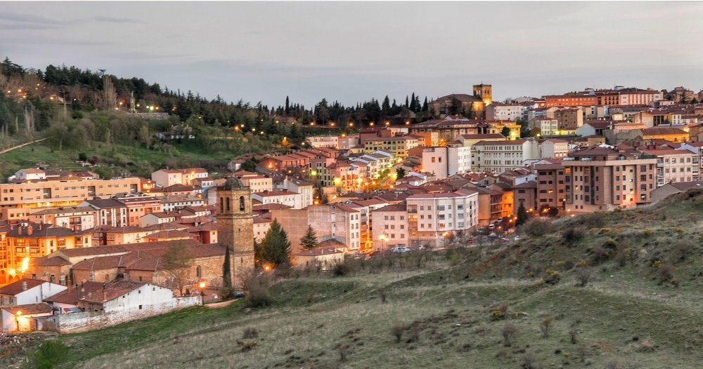 Soria desde el mirador de los 4 vientos