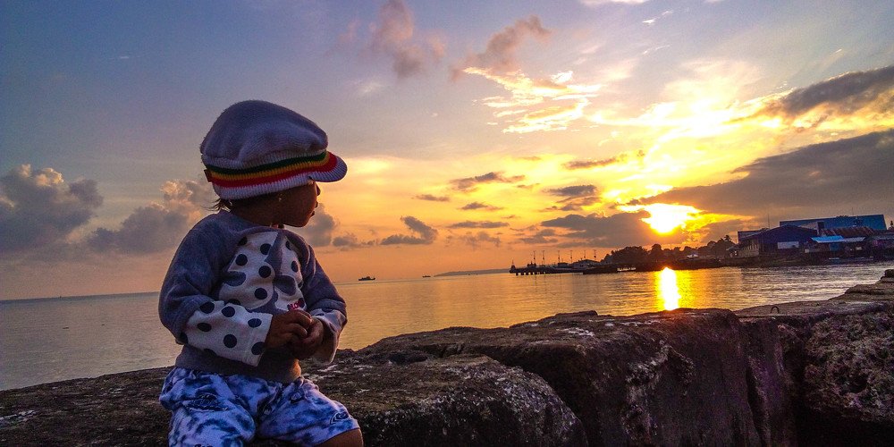 Sunset in Biak - Papua