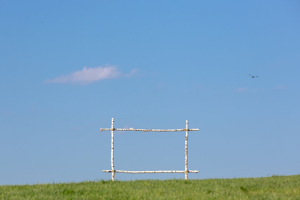 Опять небо.