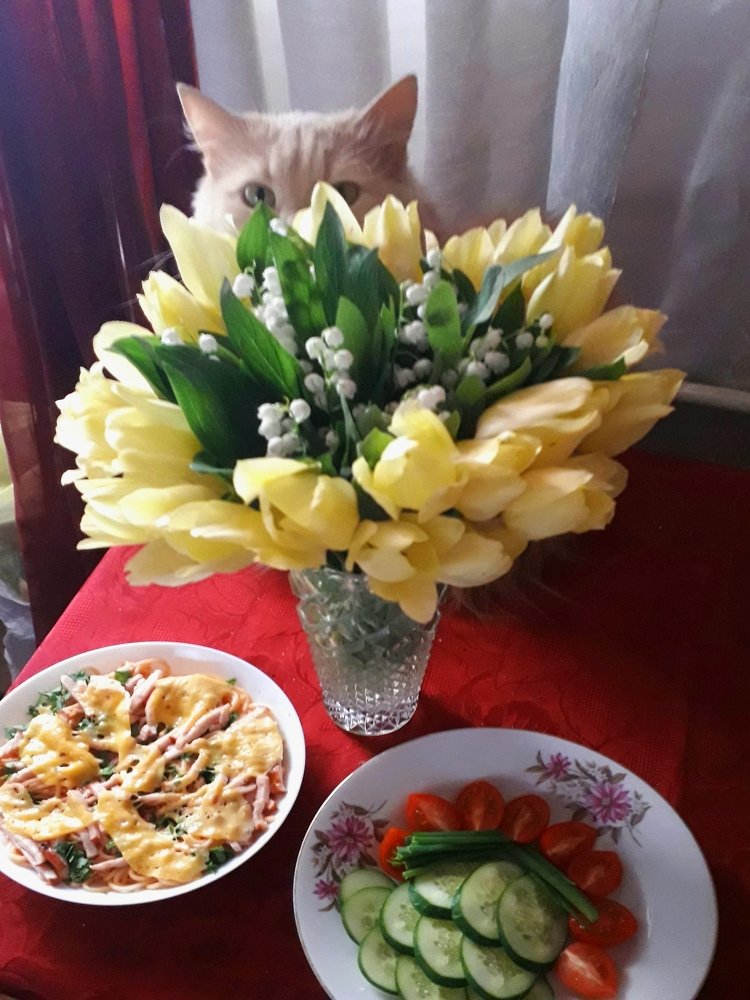 Я лучший цветочек в твоем букете