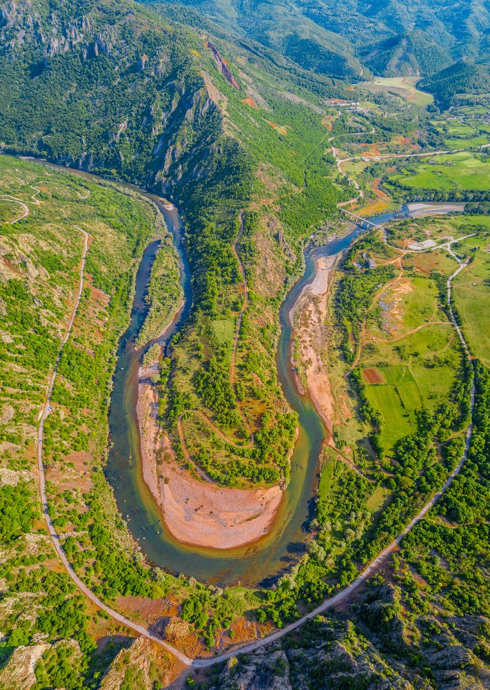 The Meander of the Arda River
