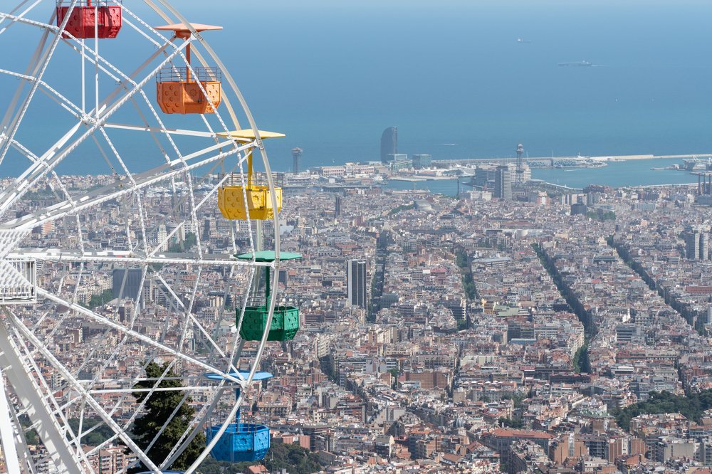 Barcelona from above