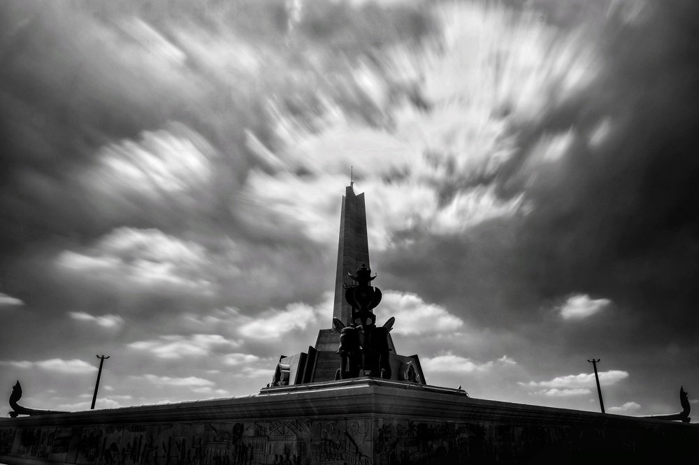 Landscape in Black and white