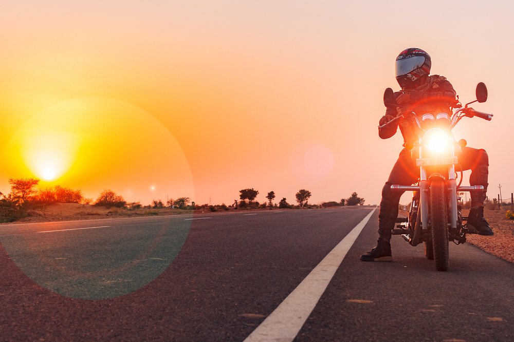 Sunset in the Great Indian Desert