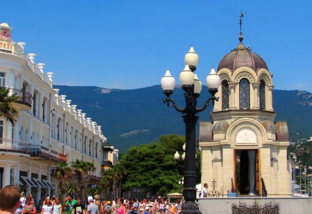 Набережная Ялты.