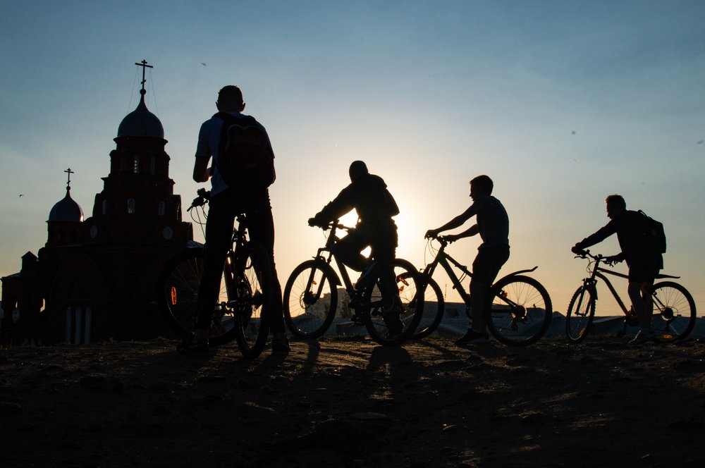 Спуск с вала