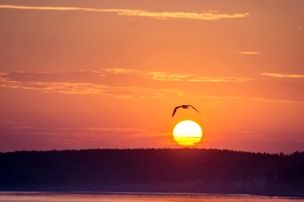 Закат над Камой