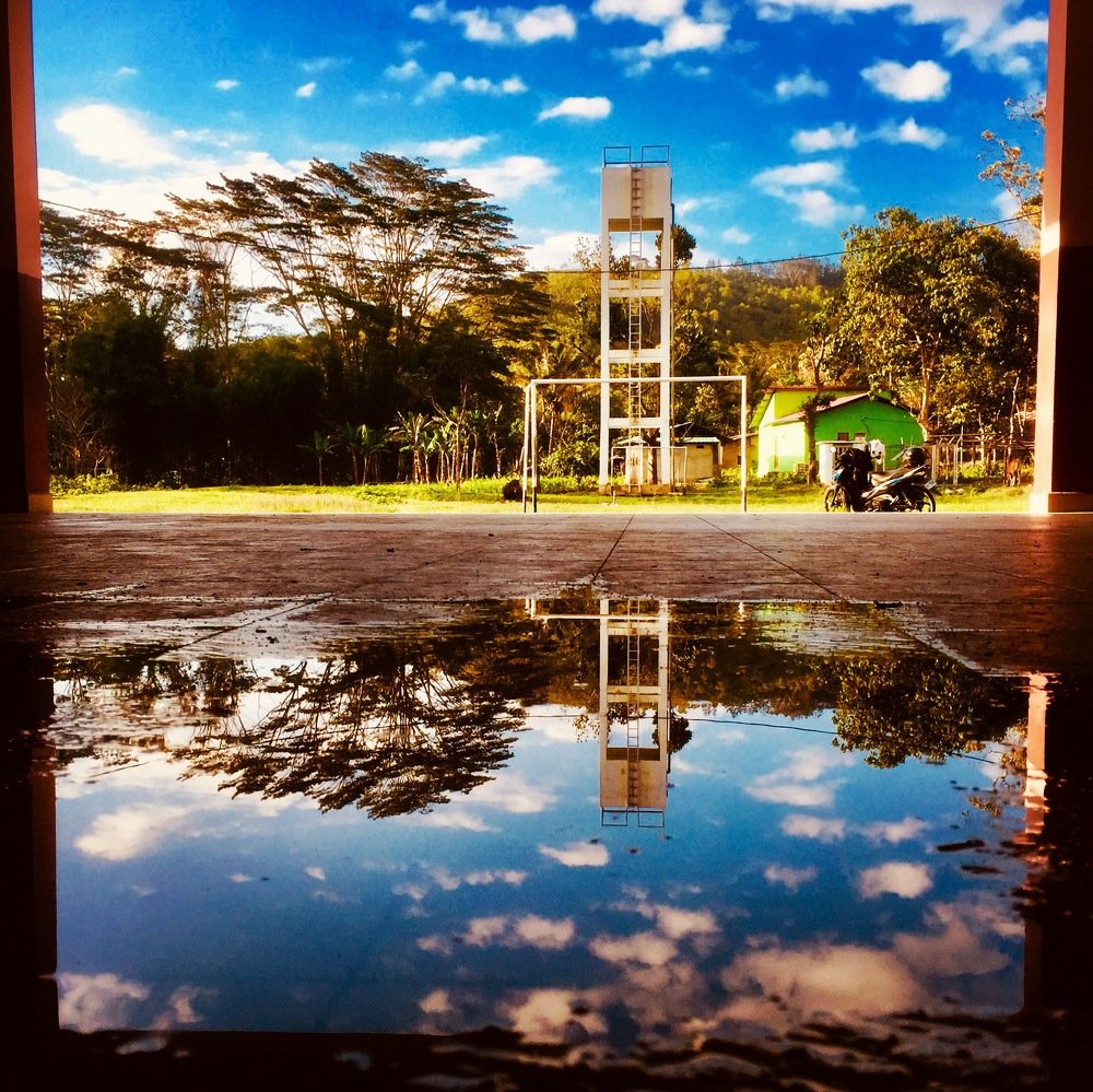 Puddle of mud