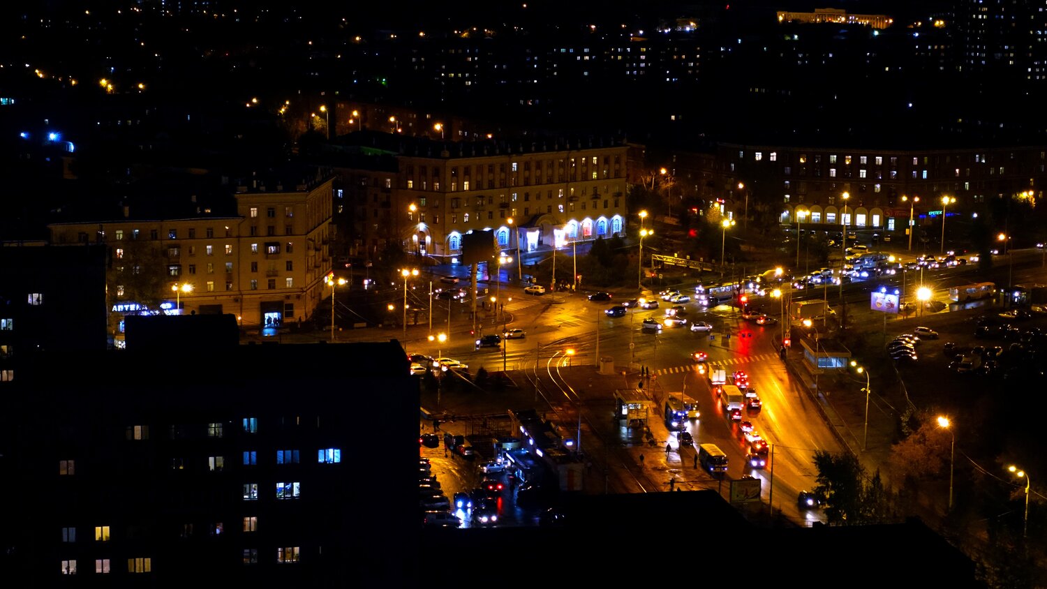 Ночной город