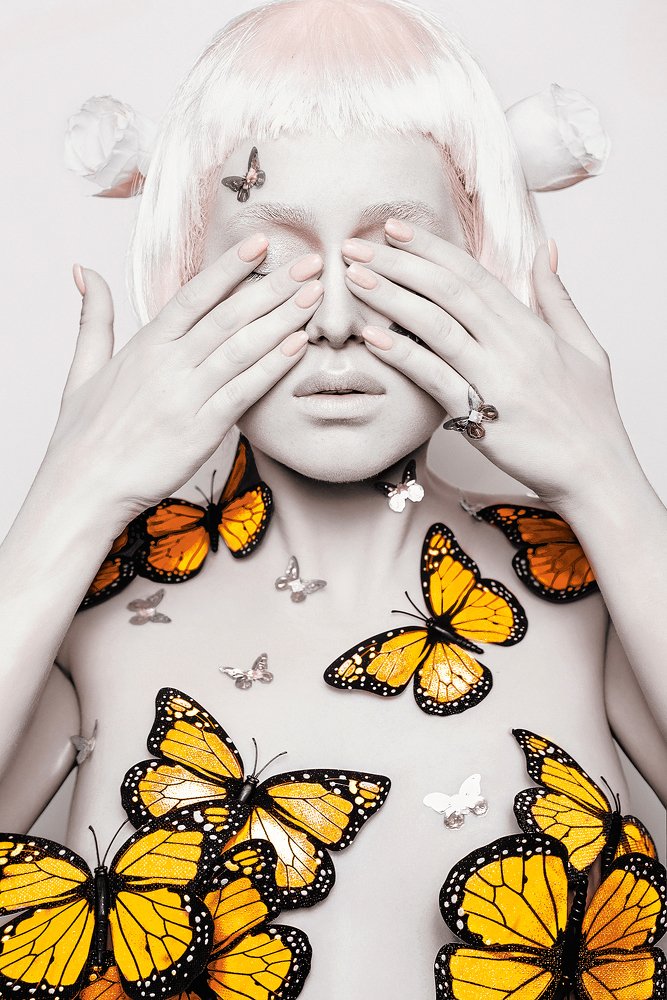 Fairy tale about butterfly tail