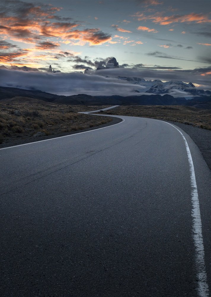 Fitz Roy entre nubes