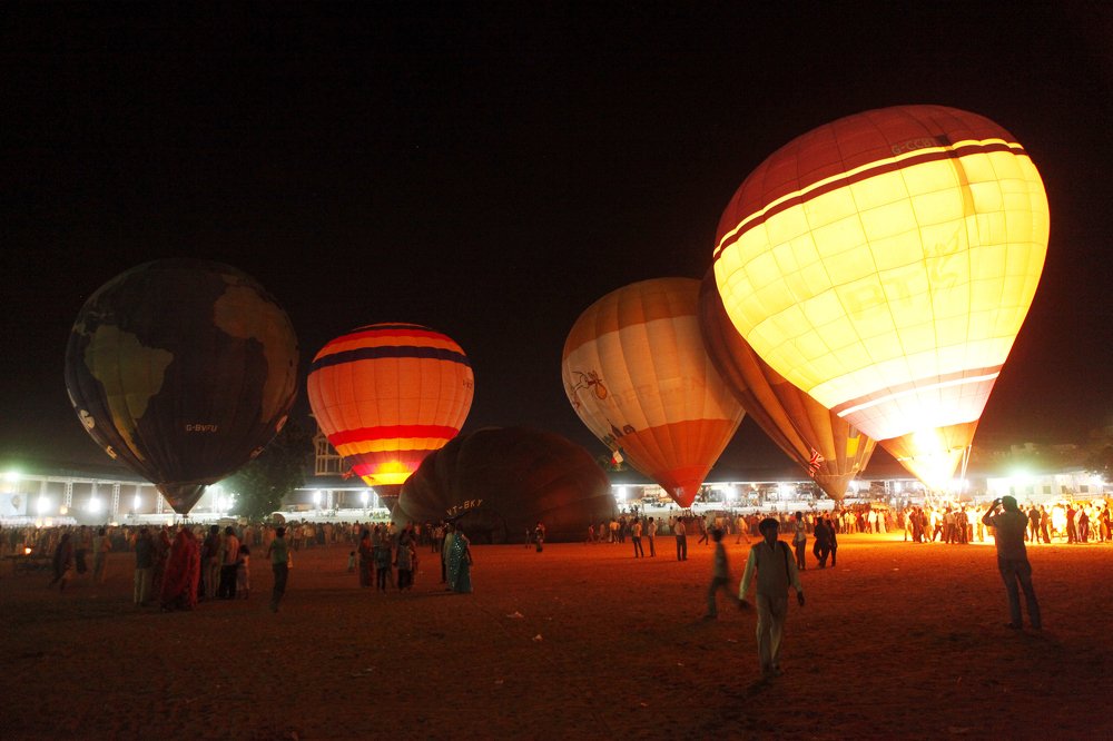 Night fest at Pushkar