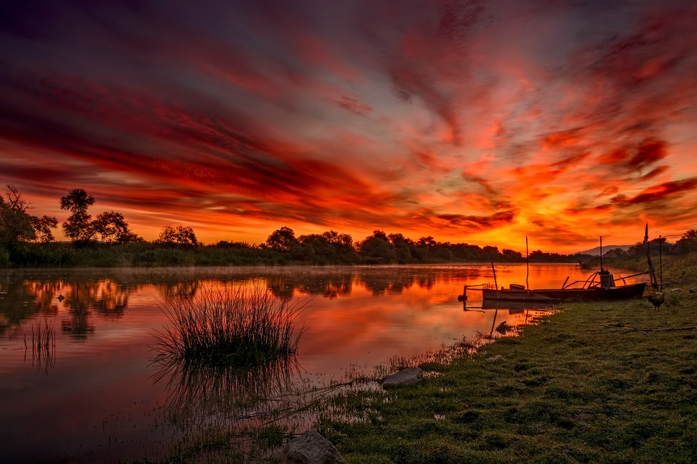 The Burnt Orange Sunrise