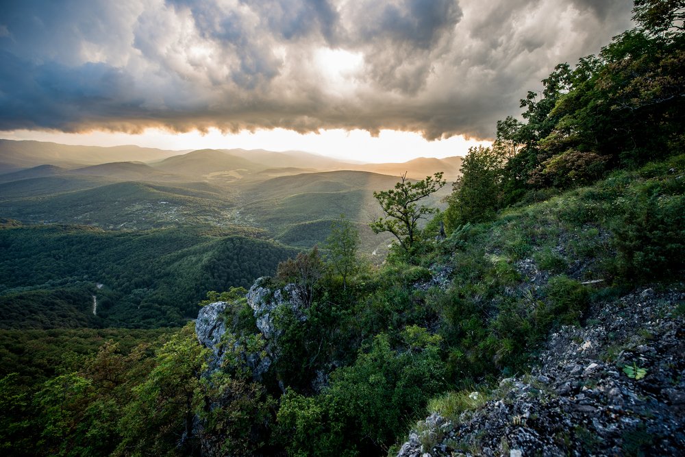 Закат после бури