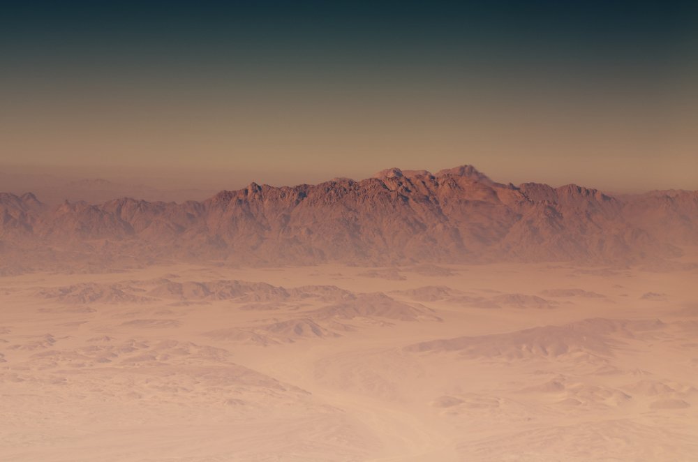 Рассвет над Синайским полуостровом