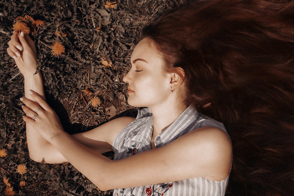 Спящий цветок