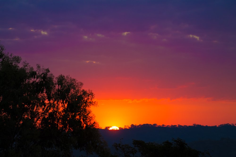 Amanecer en El Salvador