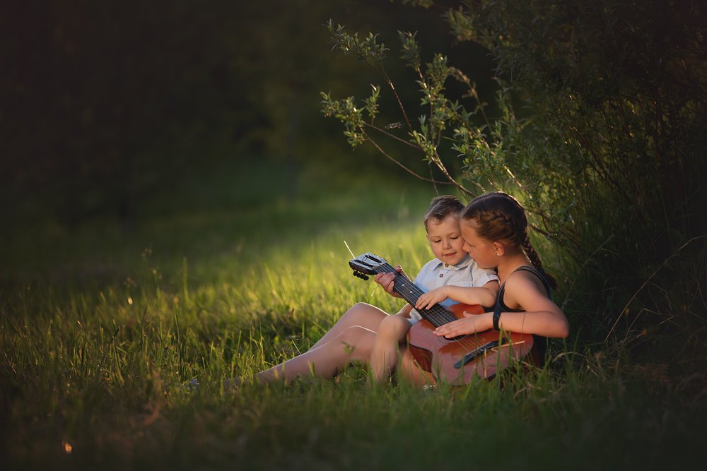 Sister is always a teacher...