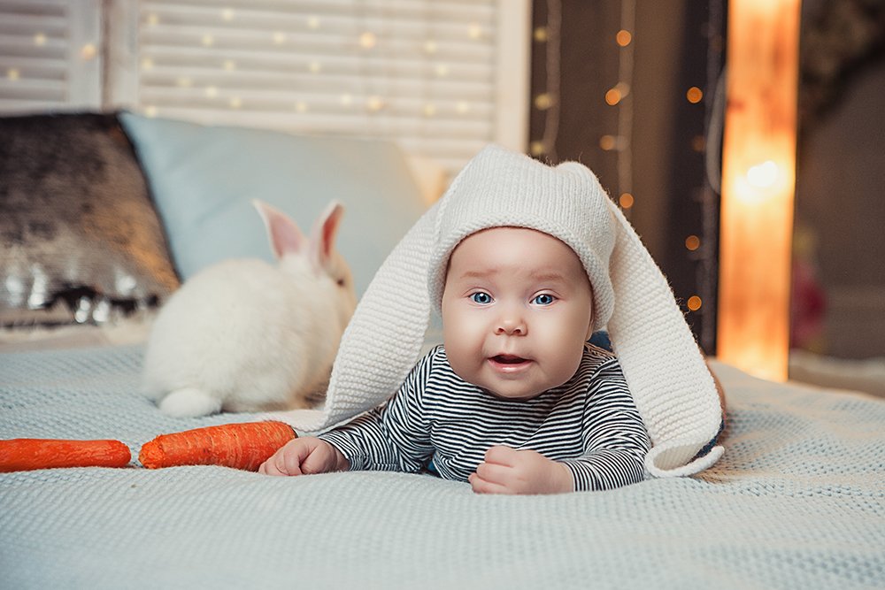 Малышка-крольчишка