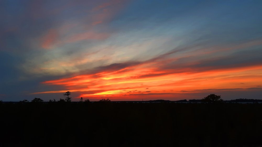 Северный закат...