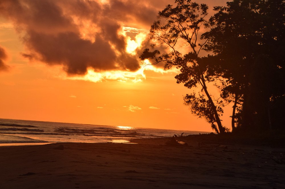 Sunrise at Petrus Kafiar beach, Manokwari, Papua Barat, Indonesia