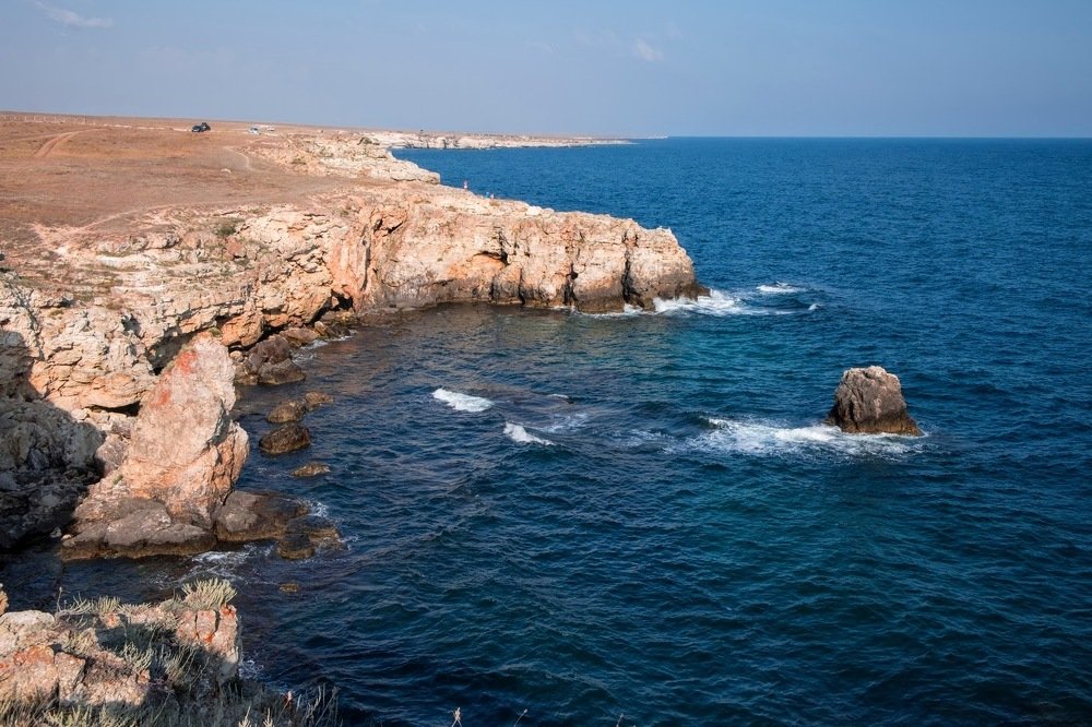 Мыс Тарханкут...голова черепахи