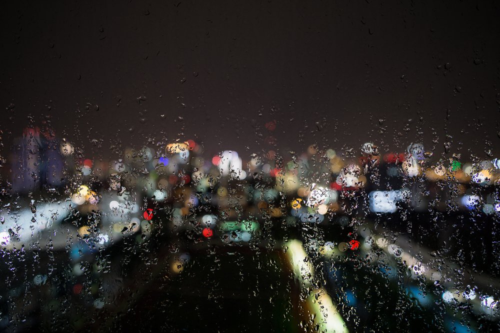 Rainy night in Bangkok