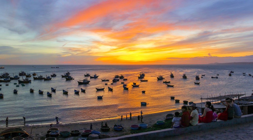 Рыбацкая деревня (Конец рабочего дня)