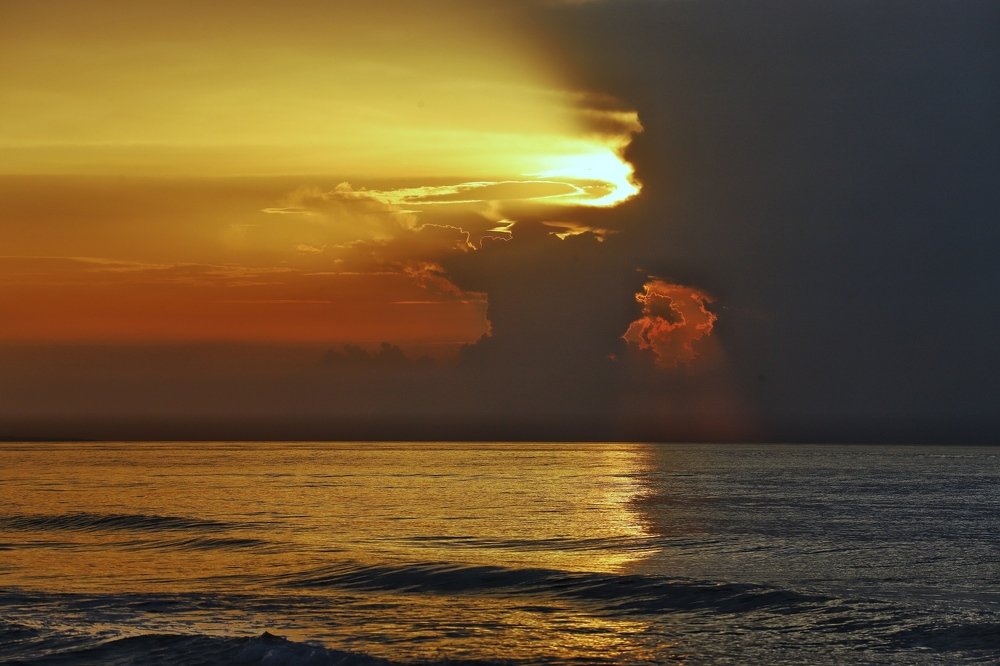 Закат в Голубицкой