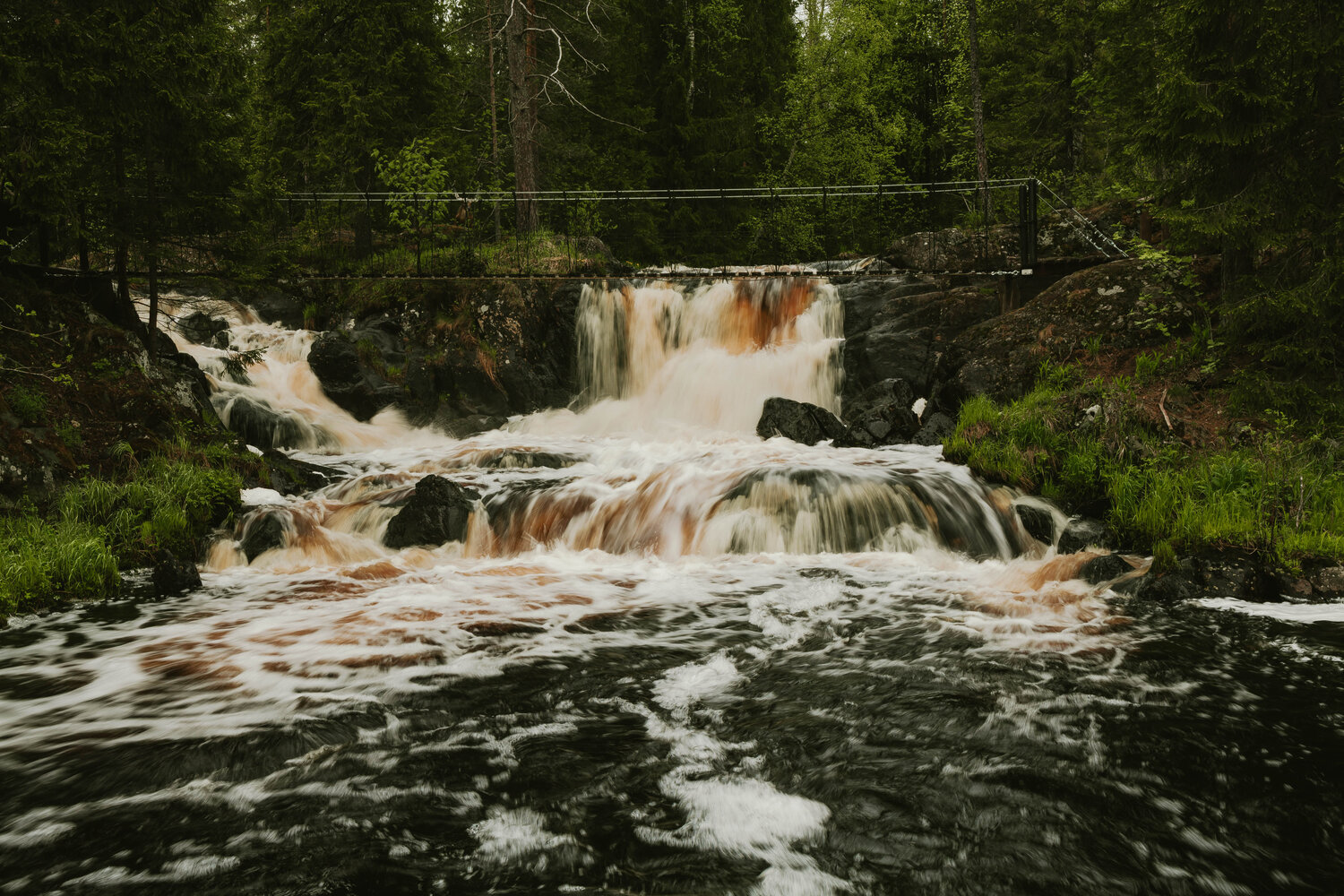 Рускеальские водопады