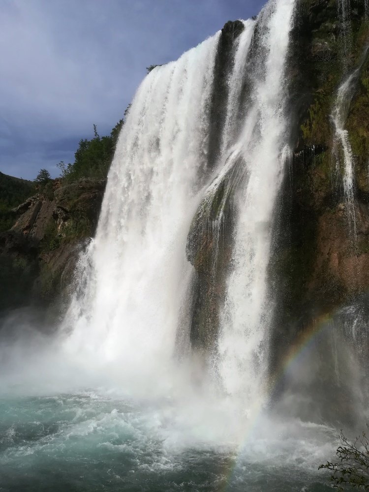Waterfall Krcic in Knin
