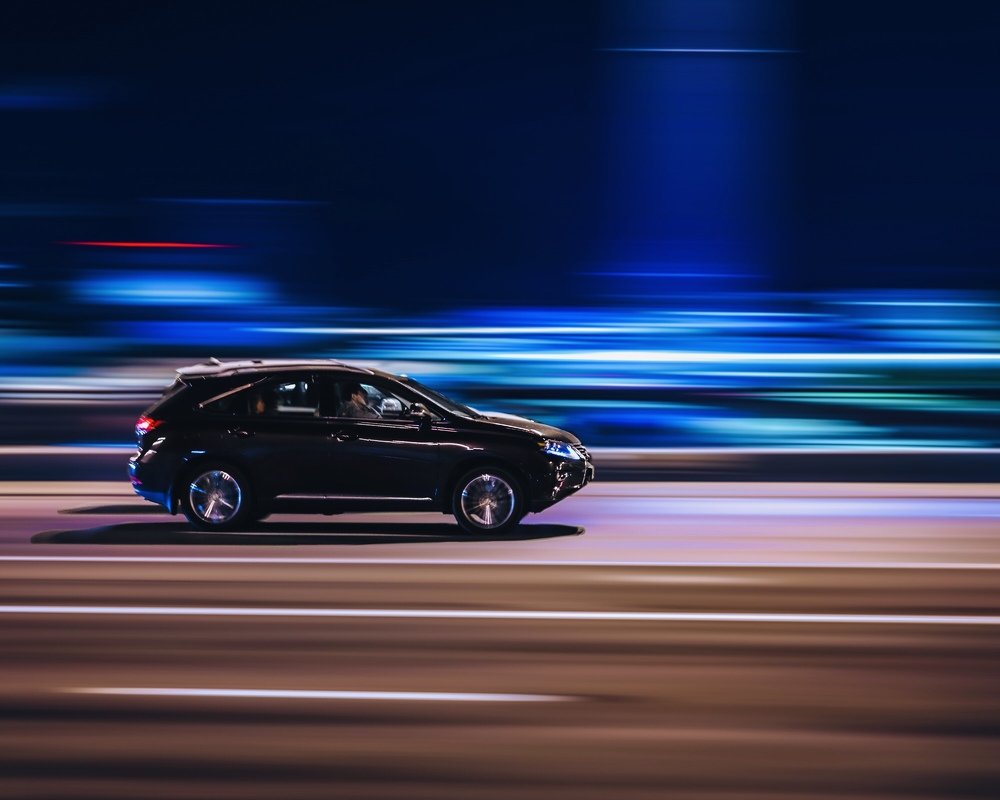 Скорость ночного города