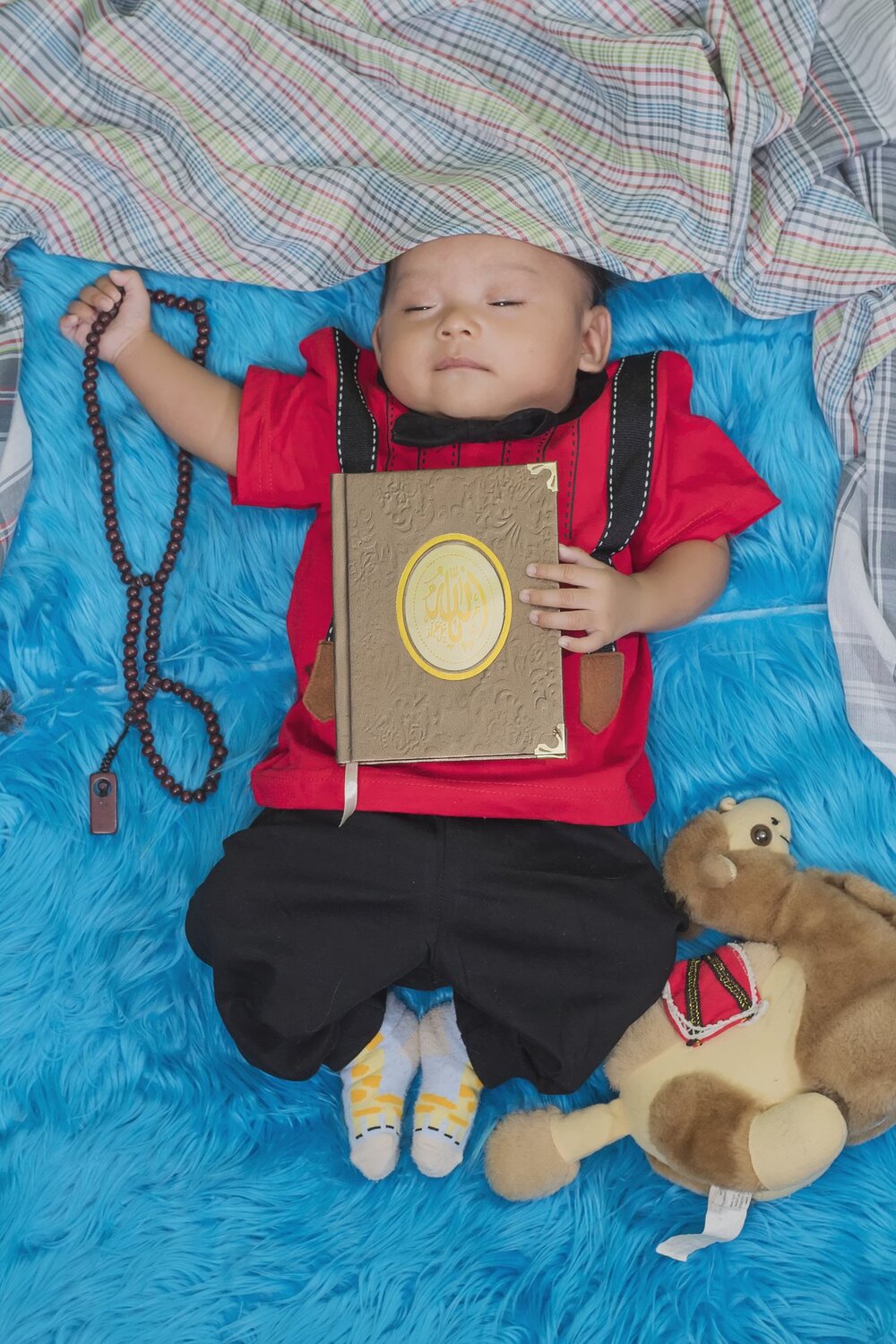 Chilldren fall asleep after learning to recite