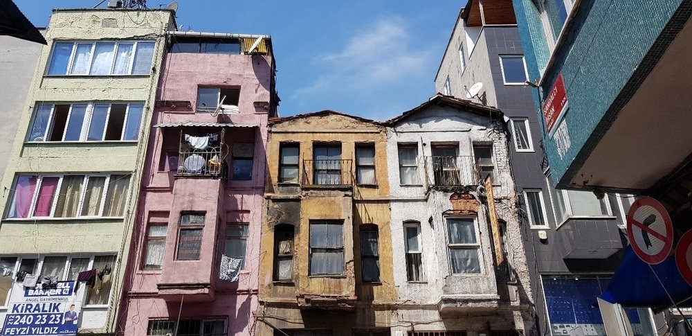 Цветные домики