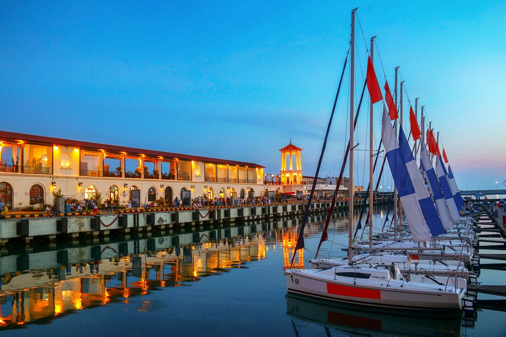 Вечерний морпорт