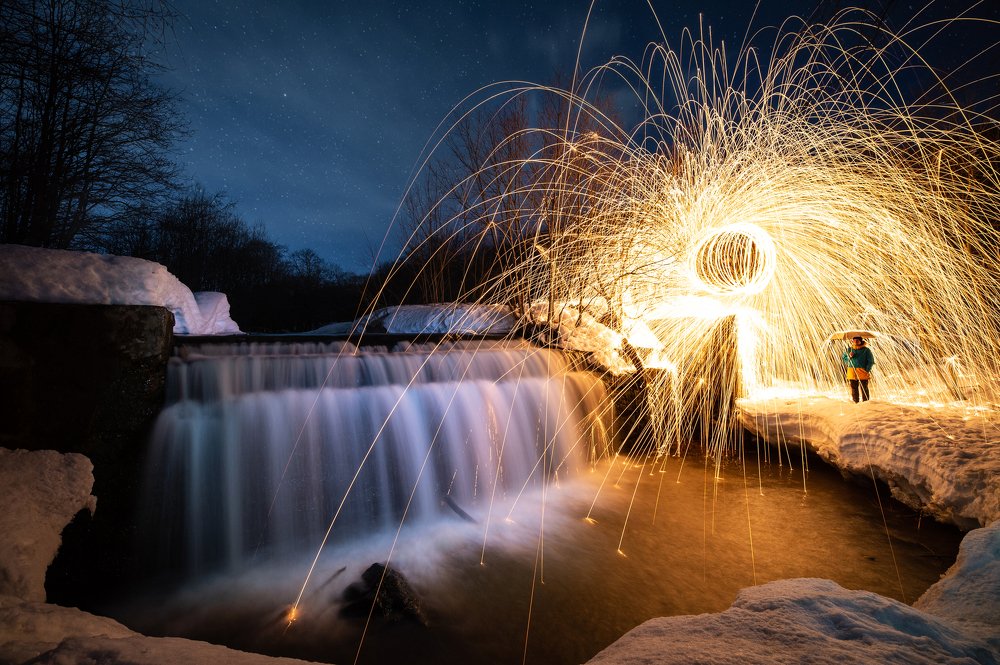 вода, огонь, ночь