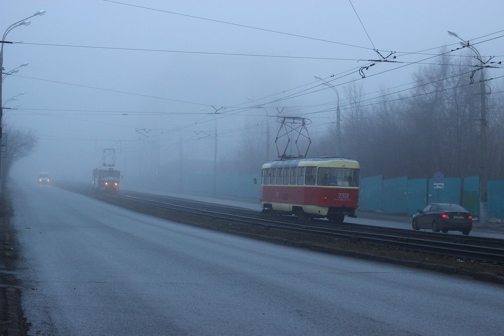 Туман в Ижевске