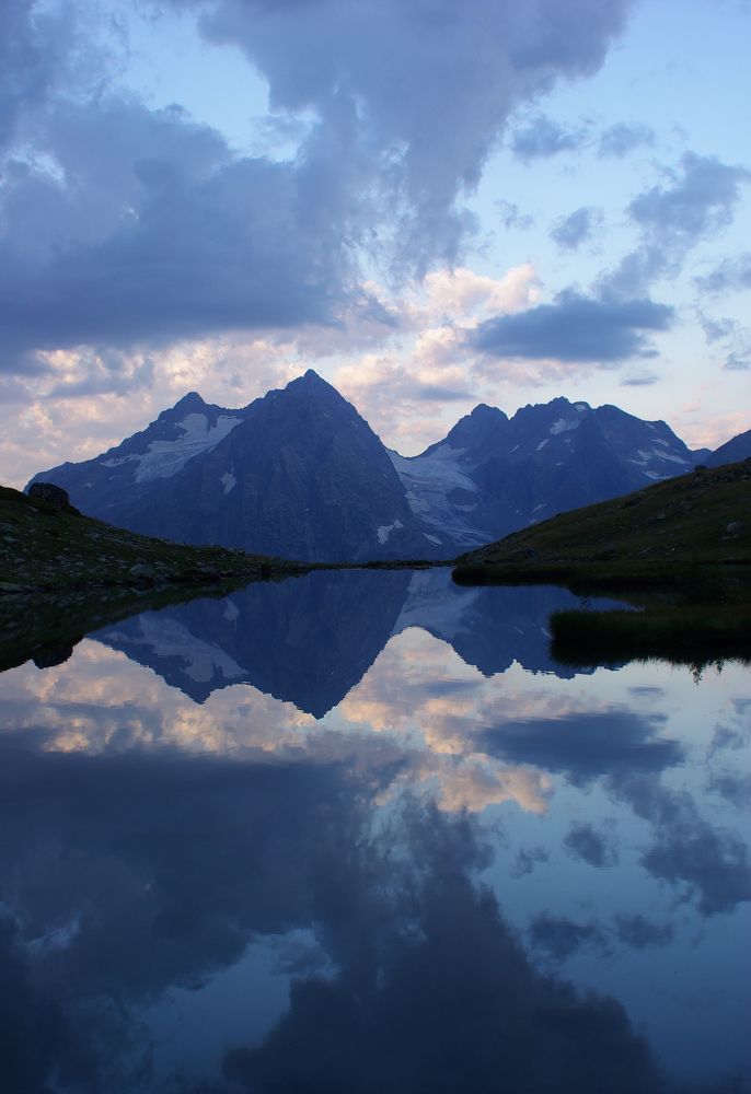 Этюд в голубых тонах ...