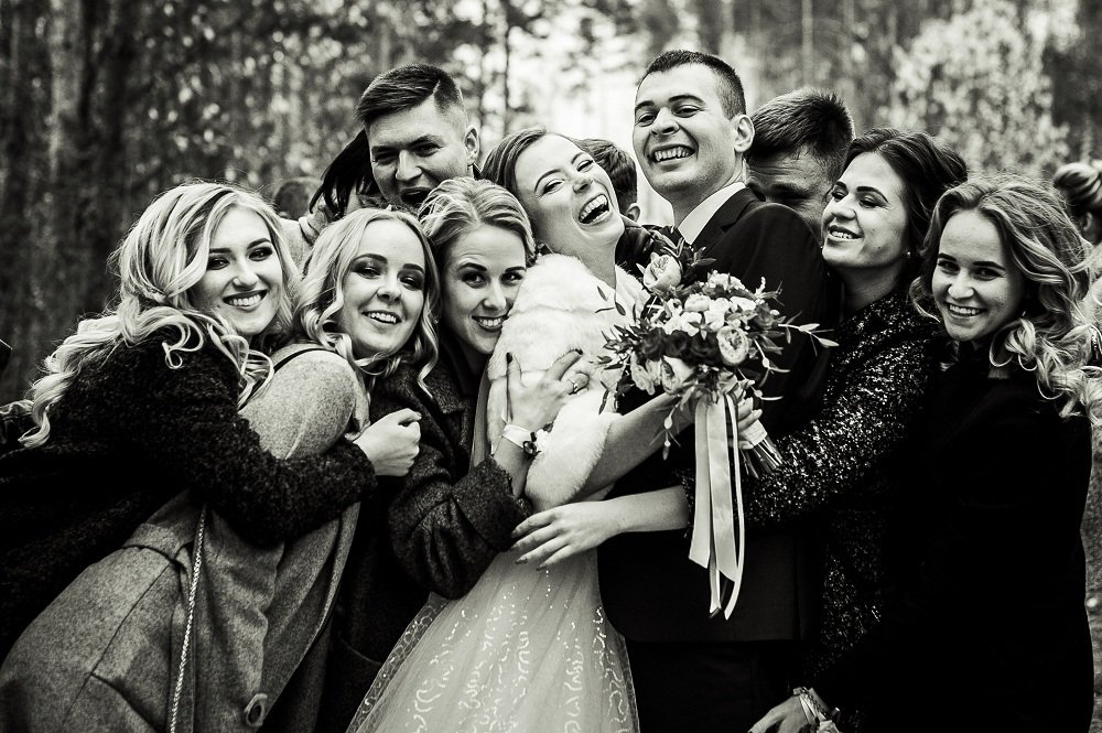 Алексей, Татьяна и лучшие друзья.